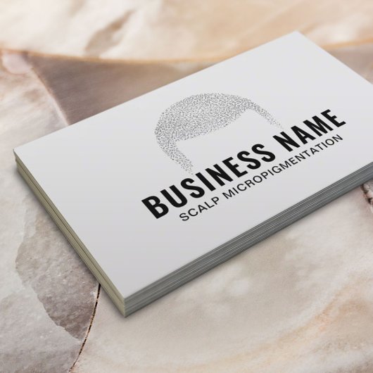 ヘアタトゥープロフェッショナル頭皮色素沈着 名刺