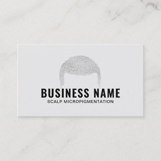 ヘアタトゥープロフェッショナル頭皮色素沈着 名刺 (正面)