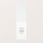 ヘアダマスク（グレー） 名刺 (内部フラット)