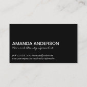 ヘアツール | キスグリッタードリップ 名刺 (裏面)