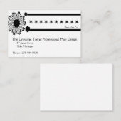 ヘアデザイナー用ロイヤリティカード 名刺 (正面/裏面)