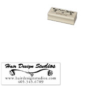 ヘアデザインスタジオ – カスタム ラバースタンプ (押印)