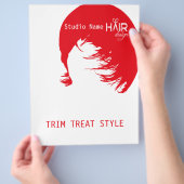 ヘアデザイン1 – フライヤー、価格 チラシ (手)