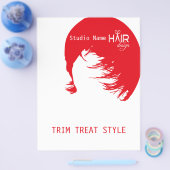 ヘアデザイン1 – フライヤー、価格 チラシ (シングル)