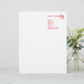 ヘアデザイン1 – レターヘッド (スタンド正面)