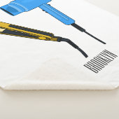 ヘアドライヤー&ヘアストレートイラストレーション シェルパブランケット (3/4)