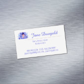 ヘアドレッサースタイリスト美しいサロンスパビジネスカー マグネット名刺 (インサイチュ)