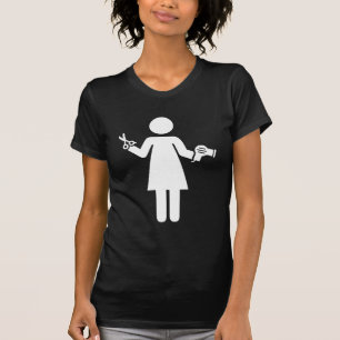 ヘアドレッサー記号 Tシャツ