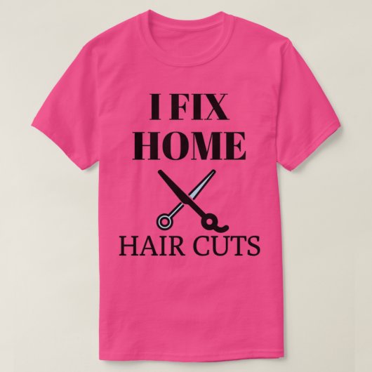 ヘアドレ救スヘアスタイル Tシャツ (デザイン正面)