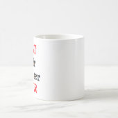 ヘアドレ最高のスサー コーヒーマグカップ (中央)