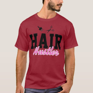 ヘアハスラーブラックプライド美しいサロンギフト Tシャツ