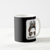 ヘアハスラーヘアスタイリストヘアサロン美容師ミー コーヒーマグカップ (正面右)