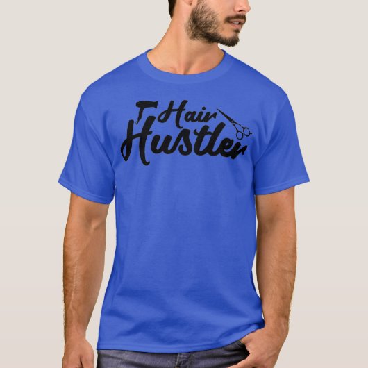 ヘアハスラー美容師 Tシャツ (正面)