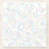 ヘアバンドガラスコースター ガラスコースター (裏面)