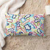 ヘアバンドコットンランバー装飾用クッション ランバークッション (ブランケット)