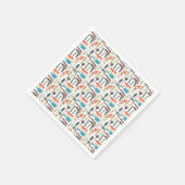 ヘアパタ気にーン スタンダードカクテルナプキン (角)