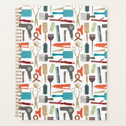 ヘアパタ気にーン プランナー手帳 (正面)