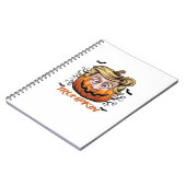 ヘアパンプキおもしろいンハロウィーンブー – 政治的ユーモア ノートブック (左側)