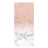 ヘアフェイクバラピンクグリッター大理石価格表 ラックカード (裏面)