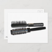 ヘアブラシ ポストカード (正面/裏面)