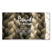 ヘアブレイダー マグネット名刺 (正面)