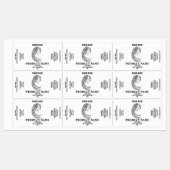 ヘアプロダクト編み毛編みパッケージ ラベル (シート)