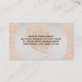 ヘアプロフェッショナルツール | スタイリスト理容師 名刺 (裏面)