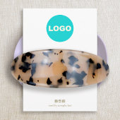 ヘアボウのヘアボウのクリップ追加ロゴ エンクロージャーカード