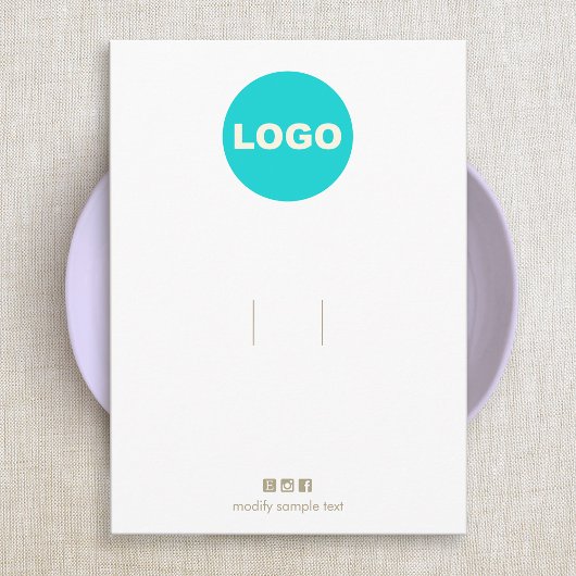 ヘアボウのヘアボウのクリップ追加ロゴ エンクロージャーカード