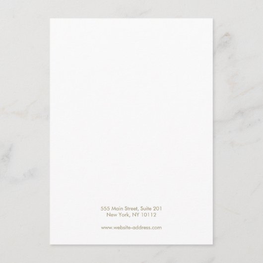 ヘアボウのヘアボウクリップカスタマイズ可能なソーシャルメディア エンクロージャーカード (裏面)