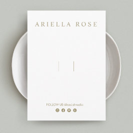 ヘアボウ ヘアボウ クリップ カスタマイズ可能なソーシャルメディア エンクロージャーカード