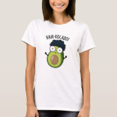 ヘアボカド 面白い アボカド ダジャレ Tシャツ (正面)
