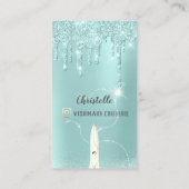 ヘアミントドリップグリッターコイフラインスタグラハサミ 名刺 (裏面)