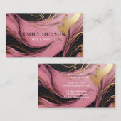 ヘアメイクアップアーティスト美しい 名刺 (正面/裏面)