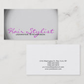 ヘアメイクアップ美容師プロフェッショナル 名刺 (正面/裏面)