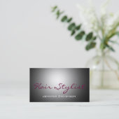 ヘアメイクアップ美容師プロフェッショナル 名刺 (スタンド正面)