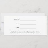 ヘアメイク美しいサロン冬季商品券 (裏面)