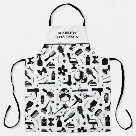 ヘアモダンサロンスタイリスト エプロン