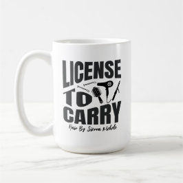 ヘアモダンサロンスタイリスト コーヒーマグカップ