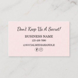 ヘアモダンサロンピンク赤面友人を参照 名刺