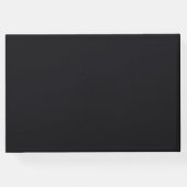 ヘアモダンサロンブラックのクライアントログブック ゲストブック (裏面)