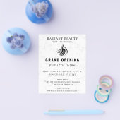 ヘアモダンサロンロゴイベントフライヤー チラシ (シングル)