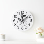 ヘアモダンサロン ラージ壁時計 (ホーム)