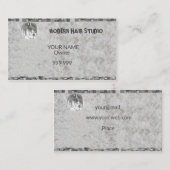 ヘアモダンスタジオ 名刺 (正面/裏面)