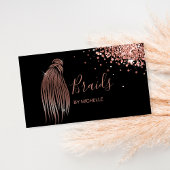 ヘアモダンブレイダー、組紐ビジネス用ヘアサロン 名刺