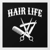 ヘアライフ – 美容師 ウィンドウサイン (シート)