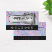 ヘアリッパー |パンチカード |虹色 (デスク)