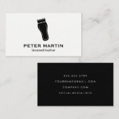 ヘアリッパー 名刺 (正面/裏面)