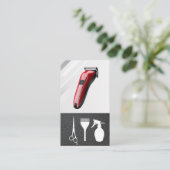 ヘアリッパー | 理容師ツール 名刺 (スタンド正面)