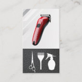ヘアリッパー | 理容師ツール 名刺 (正面)